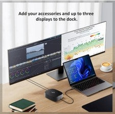 Base Multipuerto HP USB-C G5 Original | Carga y Conecta Todo