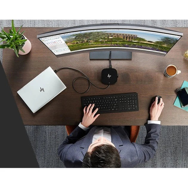 Base Multipuerto HP USB-C G5 Original | Carga y Conecta Todo