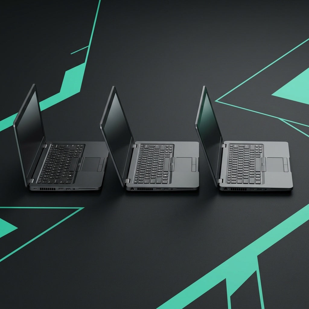 Laptops empresariales reacondicionadas Dell, HP y Lenovo — Rematech