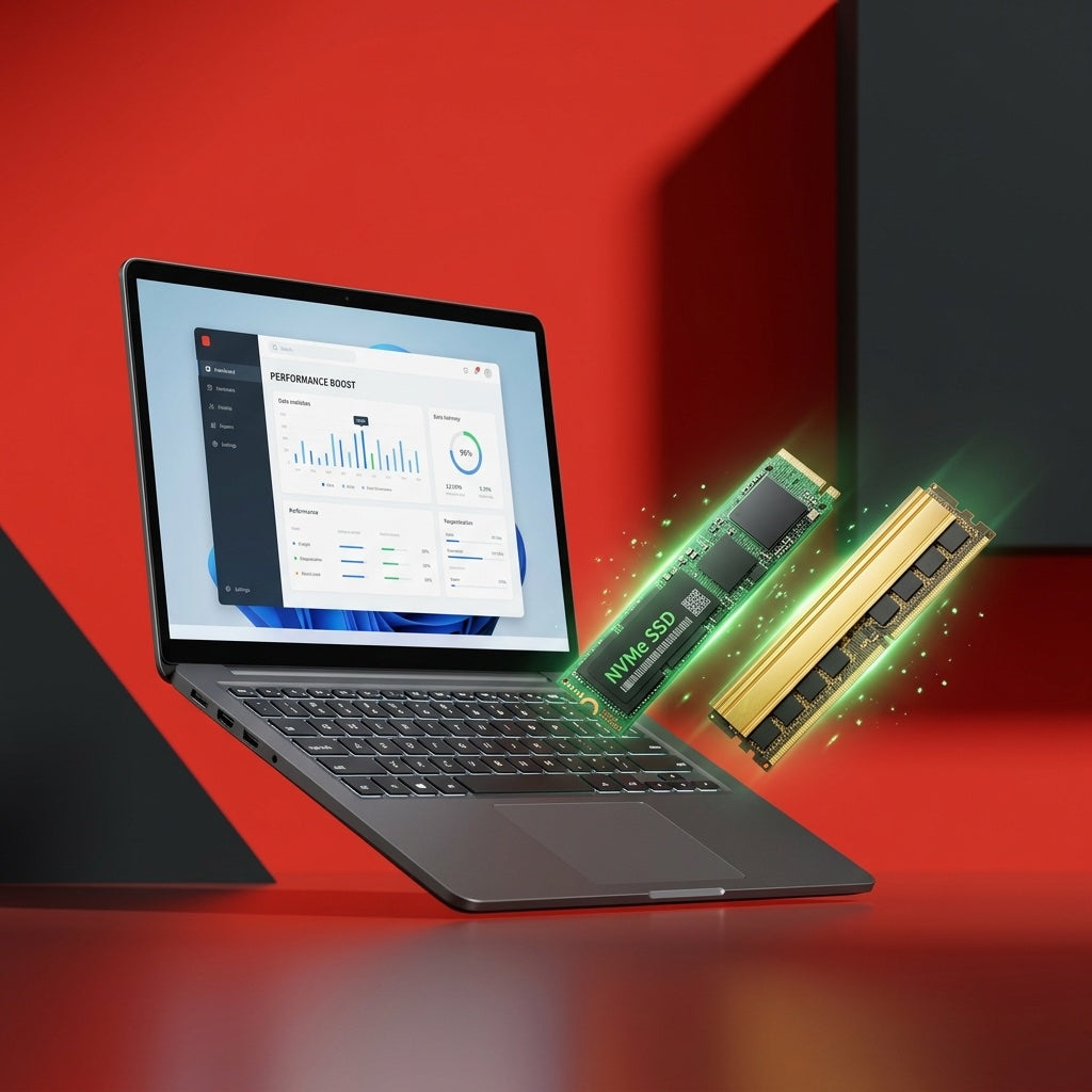 Laptop lenta: mejorarla con SSD y RAM, repararla o cambiarla — Rematech