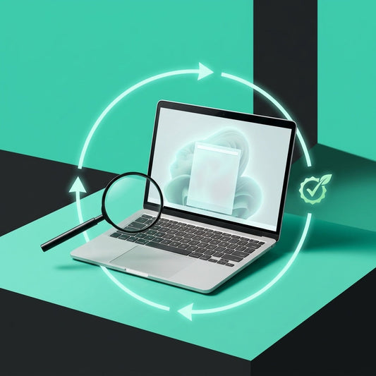 Laptop reacondicionada certificada: inspeccionada, restaurada y probada para funcionar como nueva — Rematech