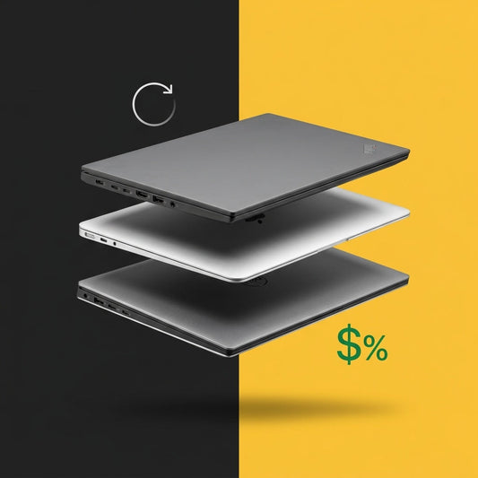 Renta y leasing de laptops para empresas, 100% deducible — Rematech Empresas