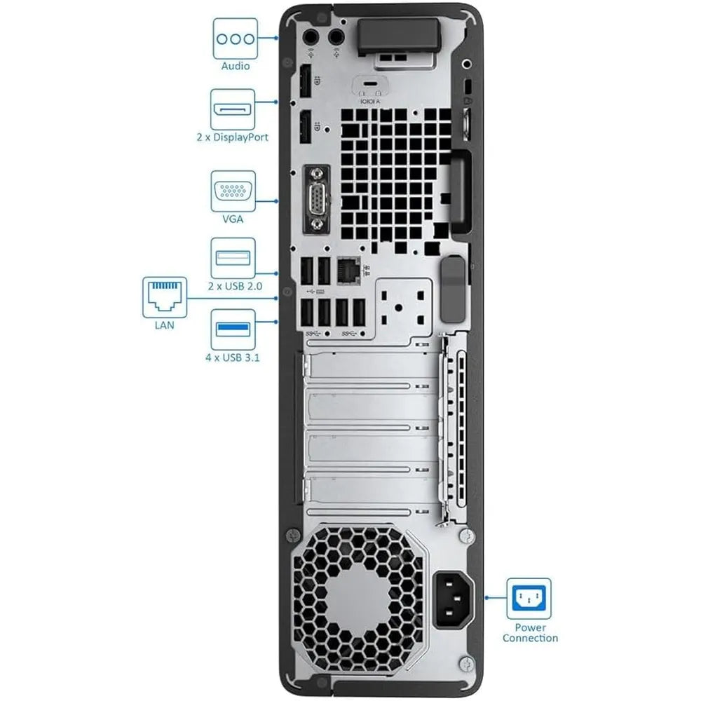 PC HP EliteDesk 800 G4 i5 8va 256GB 8GB WiFi