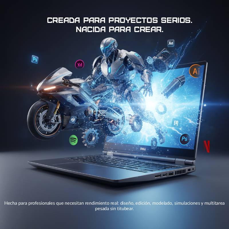 Laptop Workstation DELL Precision 7550