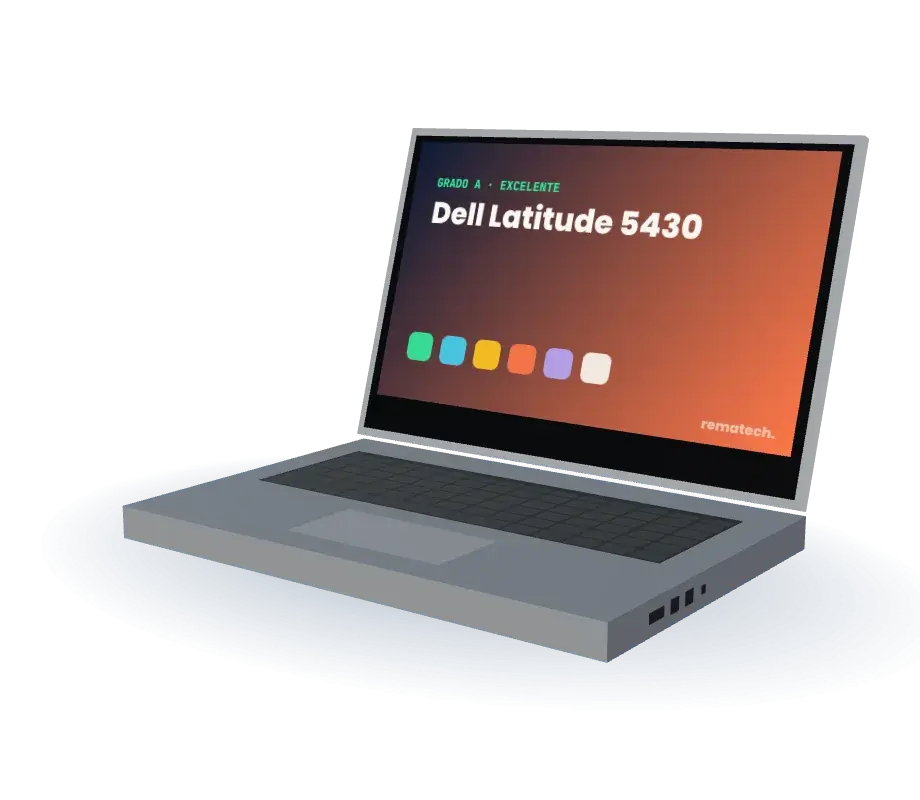 Laptop de muestra, grado A